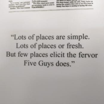 Five Guys - Burgers Near Me - Columbus, Ohio
