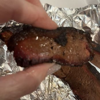 BBQ And A Prayer - Juicy, juicy brisket! - Barbeque Near Me - Edgewood, Texas