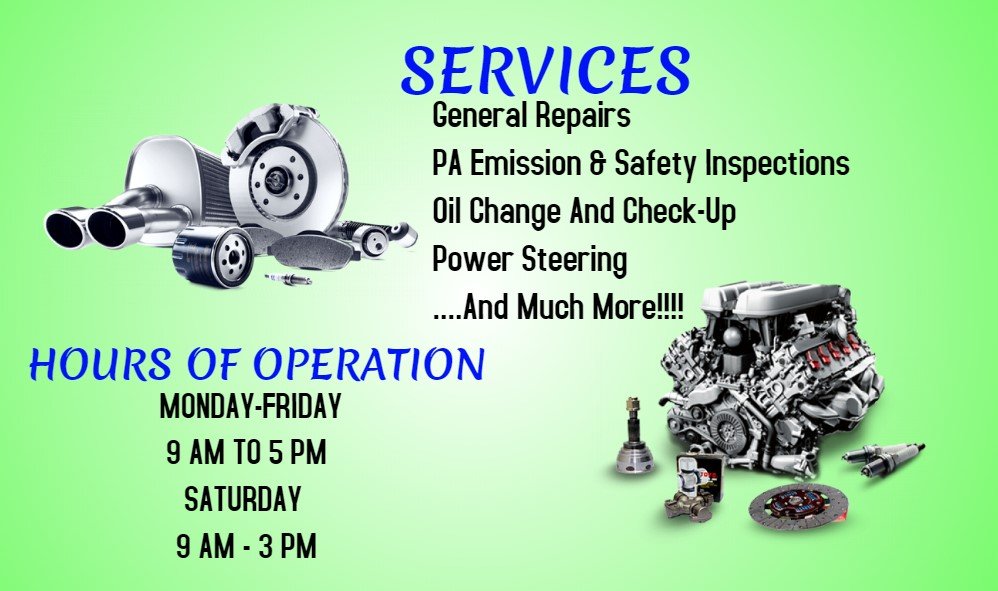 PRIME AUTO SERVICE Updated October 2024 3150 St Lawrence Ave