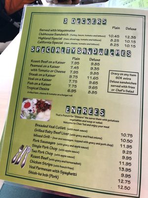 Menu photo 6 Teds Restaurant Scarborough, ON