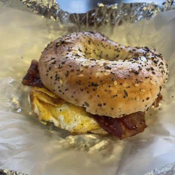 The Donuttery - Bacon breakfast sandwich - Donuts Near Me - Huntington Beach, California The Donuttery - Bacon breakfast sandwich - Donuts Near Me - Huntington Beach, California