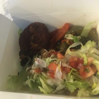 Manna Kitchen - Burrito bowl with tempeh chorizo (GF)and a jackfruit crab cake. - Vegan Near Me - Lisle, Illinois Manna Kitchen - Burrito bowl with tempeh chorizo (GF)and a jackfruit crab cake. - Vegan Near Me - Lisle, Illinois