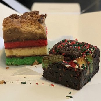A Little Cake - Italian rainbow cookie brownie - Bakeries Near Me - Park Ridge, New Jersey A Little Cake - Italian rainbow cookie brownie - Bakeries Near Me - Park Ridge, New Jersey