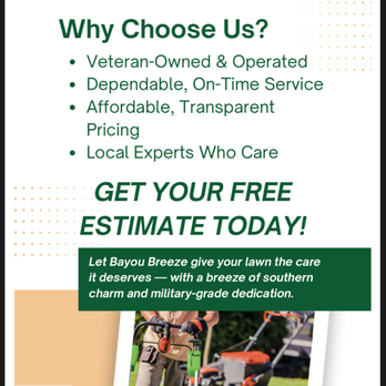 Bayou Breeze Lawn Solutions - Lawn Services Near Me - Bay St. Louis, Mississippi Bayou Breeze Lawn Solutions - Lawn Services Near Me - Bay St. Louis, Mississippi