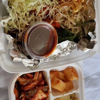 Jin Cook - Lunch in bed. 5/5 im going through a korean food phase. Everything was veggie heaven - Korean Near Me - Glendale, California