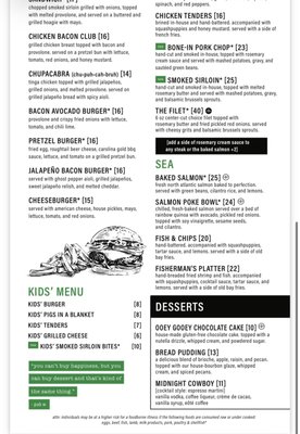 Menu photo 2 Pub W Tulsa, OK Menu photo 2 Pub W Tulsa, OK
