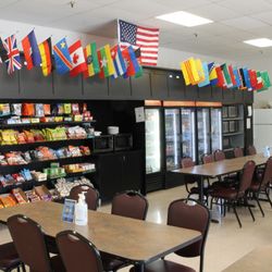 Stickley Furniture - Flags in our cafeteria representing all the countries of the people we employ.