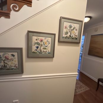 Laurel Creek - Three needlepoint projects - Framing Near Me - Greenville, South Carolina Laurel Creek - Three needlepoint projects - Framing Near Me - Greenville, South Carolina