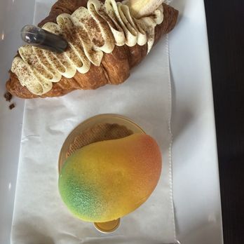 The French Cafe - Tiramisu Croissant and Mango Pastry - Coffee & Tea Near Me - Winter Garden, Florida