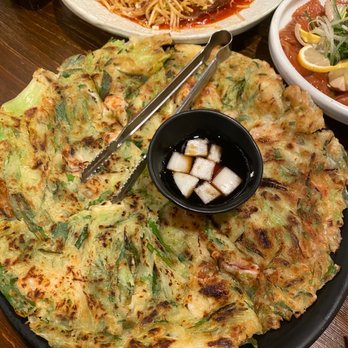 Misoolkwan OC - Seafood & Green Onions Pancake - Korean Near Me - Buena Park, California