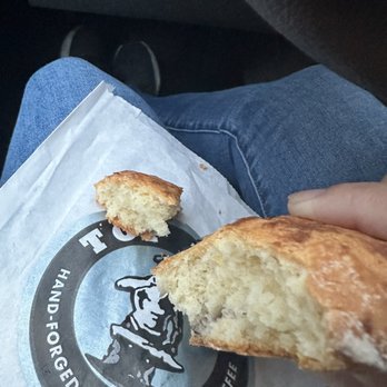Top Pot Doughnuts - Blueberry scone lacking blueberries - Donuts Near Me - Seattle, Washington