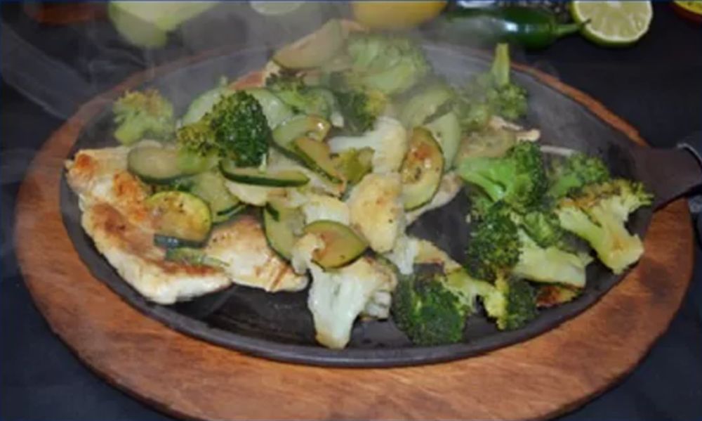 Food from Las Palapas Mexican Restaurant