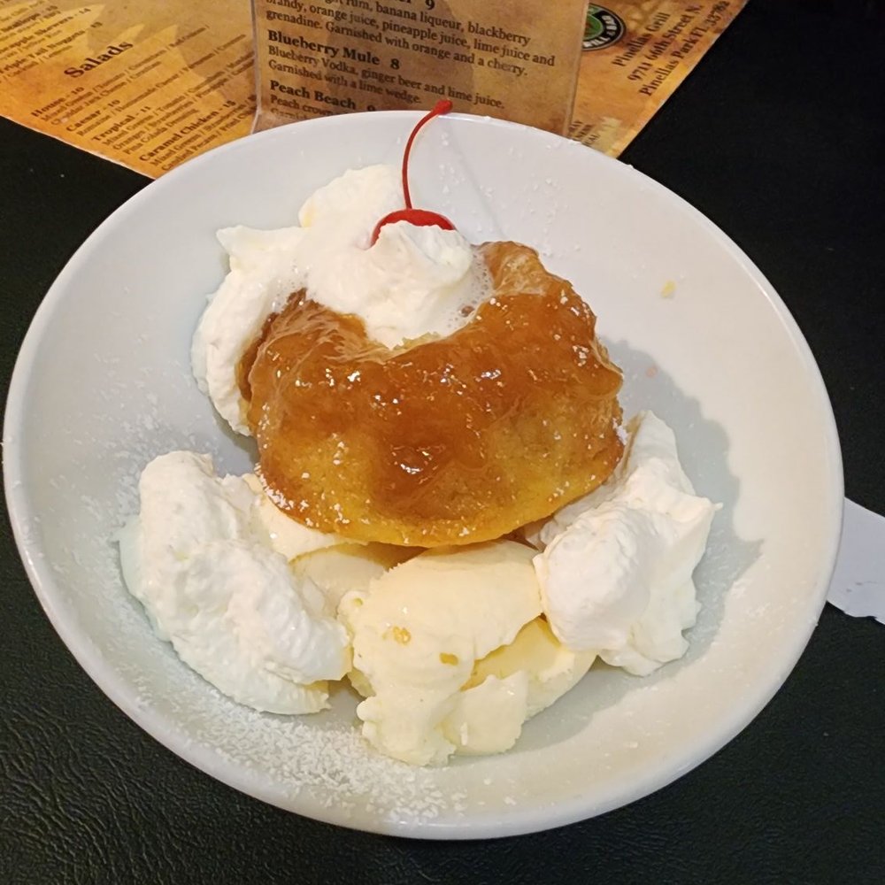 Pineapple Jacks Dunedin - Pineapple upside-down cake - Tiki Bars Near Me - Dunedin, Florida Pineapple Jacks Dunedin - Pineapple upside-down cake - Tiki Bars Near Me - Dunedin, Florida