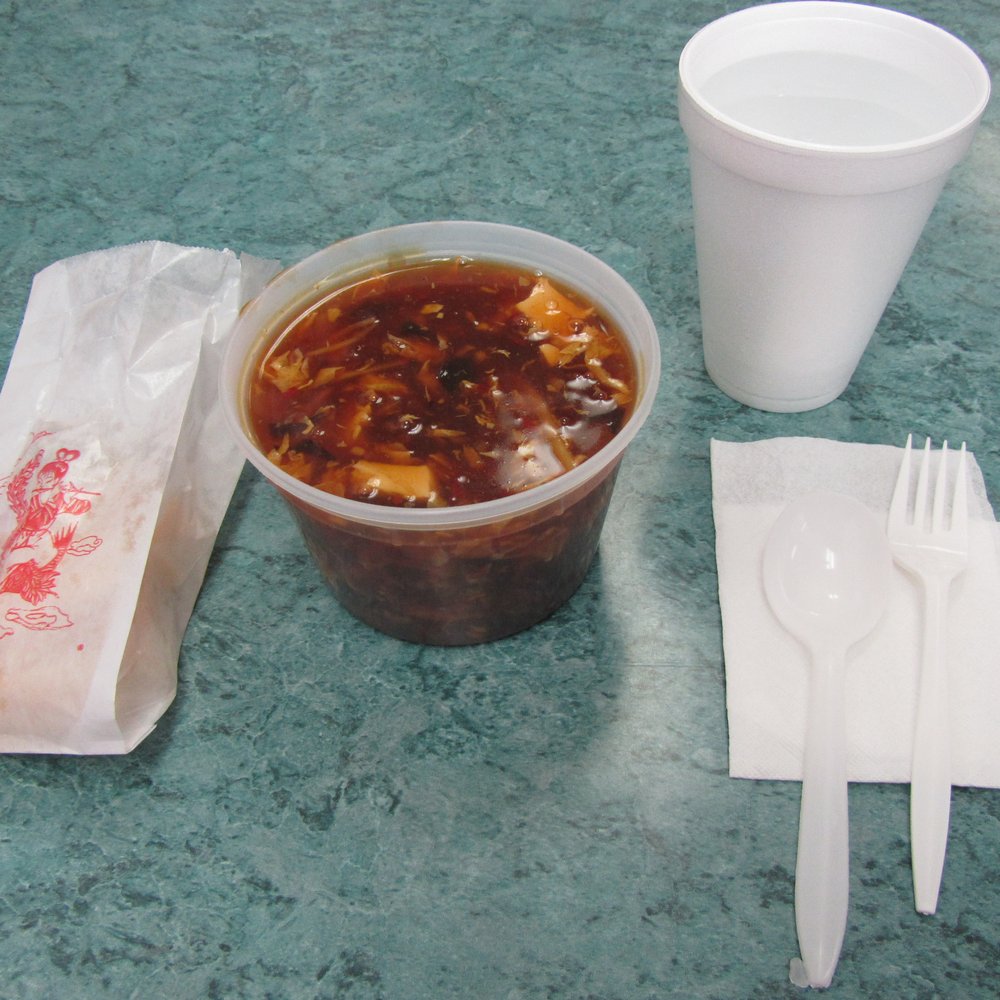 Eastern Wok - Hot And Sour Soup - Comes With Those Crispy Noodles You Put In Your Soup - Chinese Near Me - Columbus, Ohio