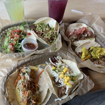 White Duck Taco Shop - All are vegan friendly! So nice. - Tacos Near Me - Greenville, South Carolina White Duck Taco Shop - All are vegan friendly! So nice. - Tacos Near Me - Greenville, South Carolina