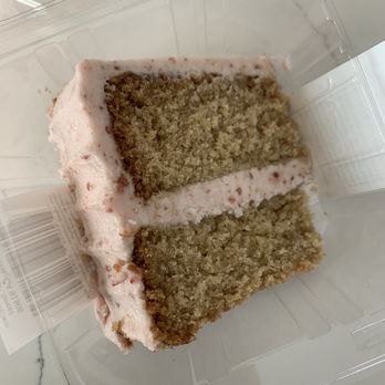 Yvonne's Vegan Kitchen - Vanilla cake with raspberry frosting - Desserts Near Me - Pasadena, California