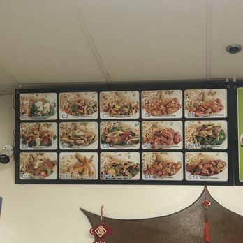 China Town - Menu board part 1 - Chinese Near Me - Clovis, California