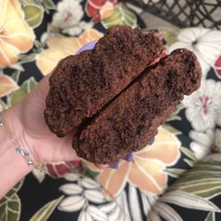 Sweetsomethingsla - Double dark chocolate chunk cookie (tastes like a brownie!)