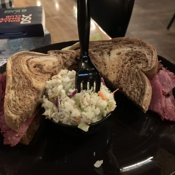 The Apple House - Pastrami sandwich with spicy mustard, and Cole slaw. - American Near Me - Linden, Virginia The Apple House - Pastrami sandwich with spicy mustard, and Cole slaw. - American Near Me - Linden, Virginia