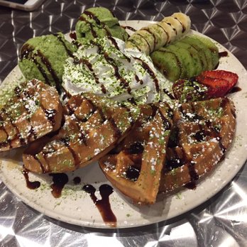 Arte - Waffles and  green tea - Cafes Near Me - Suwanee, Georgia