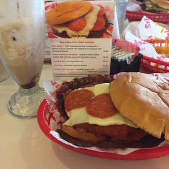 Schoop's Hamburgers - Pizza burger and chocolate shake - Burgers Near Me - Hammond, Indiana Schoop's Hamburgers - Pizza burger and chocolate shake - Burgers Near Me - Hammond, Indiana