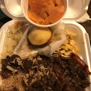 Oley's Kitchen & BBQ - Beef Stew, cabbage, macaroni and cheese, yams - Soul Food Near Me - Orlando, Florida Oley's Kitchen & BBQ - Beef Stew, cabbage, macaroni and cheese, yams - Soul Food Near Me - Orlando, Florida