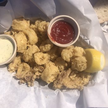 Sam's Chowder House - Calamari, served hot and crispy! Perfect tartar sauce. - Seafood Near Me - Half Moon Bay, California Sam's Chowder House - Calamari, served hot and crispy! Perfect tartar sauce. - Seafood Near Me - Half Moon Bay, California