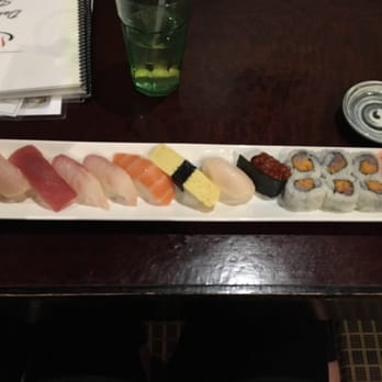 Daikichi Sushi Bistro - Sushi Sampler 15 pc for $17 - Japanese Near Me - Chesapeake, Virginia Daikichi Sushi Bistro - Sushi Sampler 15 pc for $17 - Japanese Near Me - Chesapeake, Virginia