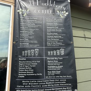 Wild Huckleberry Coffee - Menu - Coffee & Tea Near Me - Goldendale, Washington Wild Huckleberry Coffee - Menu - Coffee & Tea Near Me - Goldendale, Washington