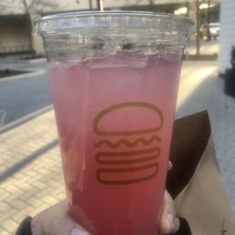 Pomegranate Yuzu lemonade (not sipped yet just skimped) Pomegranate Yuzu lemonade (not sipped yet just skimped)