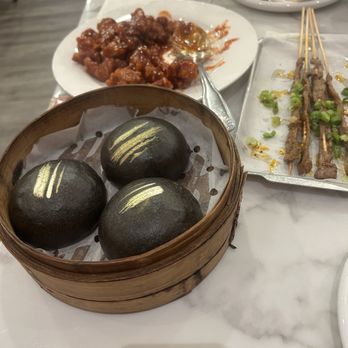 Noodle Nest - Black gold molten custard buns 7/25/26 - Chinese Near Me - Irvine, California Noodle Nest - Black gold molten custard buns 7/25/26 - Chinese Near Me - Irvine, California