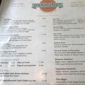 Oakhurst Diner - Breakfast & Brunch Near Me - Millerton, New York Oakhurst Diner - Breakfast & Brunch Near Me - Millerton, New York