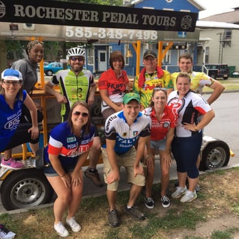Rochester Pedal Tours - Thank you to Phil for an absolute great time! - Tours Near Me - Rochester, New York Rochester Pedal Tours - Thank you to Phil for an absolute great time! - Tours Near Me - Rochester, New York