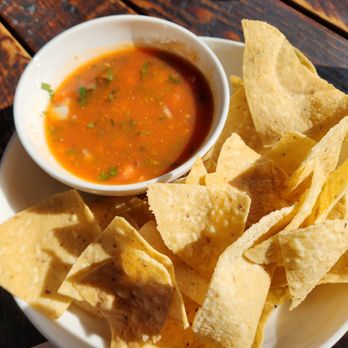 Le Papagayo - Carlsbad - Chips and the best GD salsa I ever had! - Bars Near Me - Carlsbad, California