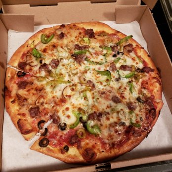 Italian Cafe - Handtossed Supreme. Center wasn't overloaded and too heavy having toppings fall off when picked up. Flavor - Italian Near Me - Irving, Texas Italian Cafe - Handtossed Supreme. Center wasn't overloaded and too heavy having toppings fall off when picked up. Flavor - Italian Near Me - Irving, Texas