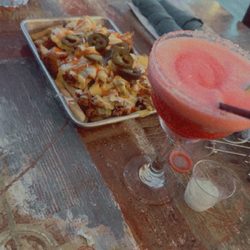 Reeds Bar and Grill - Loaded Fries & frozen daiquiri