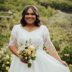 Gowns By Pamela - Bridal Gown Rental - Aurora Bodice & Becca Combo