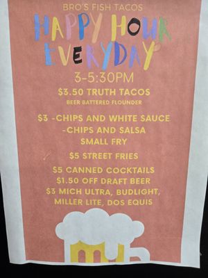 Menu photo 8 Bro's Fish Tacos Virginia Beach, VA