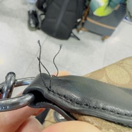 Frayed anchor stitching