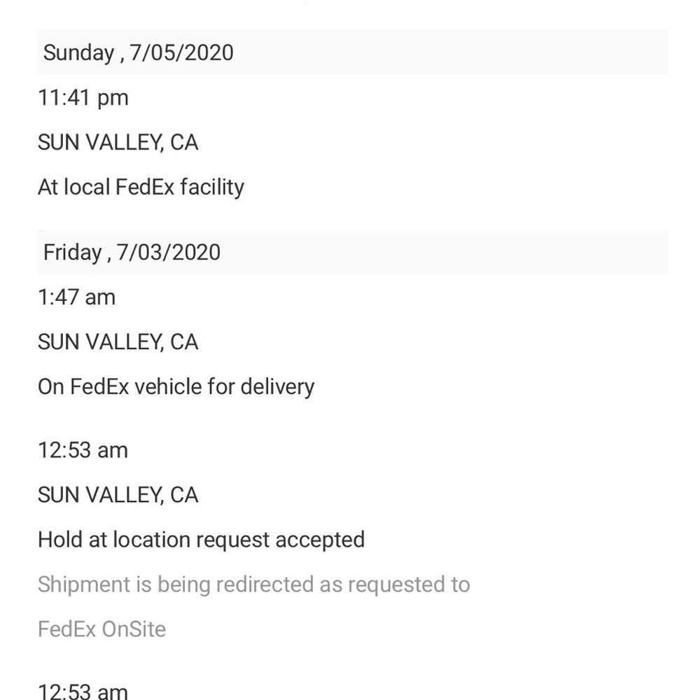 FedEx Ship Center - Day after day after day saying out for delivery reschedule out for delivery - Couriers & Delivery Services Near Me - Sun Valley, California FedEx Ship Center - Day after day after day saying out for delivery reschedule out for delivery - Couriers & Delivery Services Near Me - Sun Valley, California