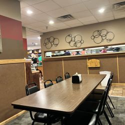 Mabe's Pizza - View of the kitchen from back room