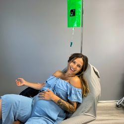 IV vitamin infusion.