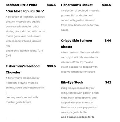 Menu photo 3 Fisherman's Wharf Lyttelton, CAN