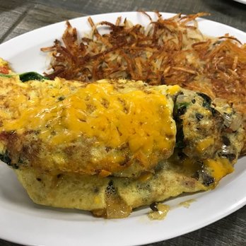 Breakfast Shack - Vegetarian Omelet - Breakfast & Brunch Near Me - Redlands, California Breakfast Shack - Vegetarian Omelet - Breakfast & Brunch Near Me - Redlands, California