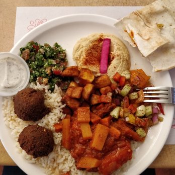 Bachir - Vegetarian plate - Lebanese Near Me - Quebec City, Quebec