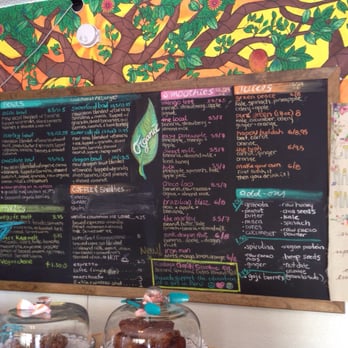 Under the Mango Tree - Menu! I swear you can't go wrong with any option. - Coffee & Tea Near Me - Miami Beach, Florida