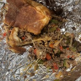 Cheesesteak fell apart - would not get again Cheesesteak fell apart - would not get again