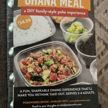 Pokeworks - Poke Near Me - Irvine, California Pokeworks - Poke Near Me - Irvine, California