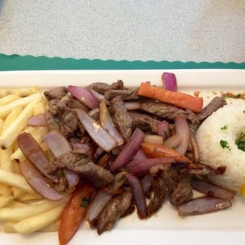 Lima Limon - This is Lomo Saltado, the best!! - Peruvian Near Me - Las Vegas, Nevada