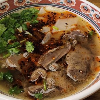 Dunhuang Lanzhou Beef Noodle - Beef Noodle with Pickled Mustard - Chinese Near Me - Flushing, New York Dunhuang Lanzhou Beef Noodle - Beef Noodle with Pickled Mustard - Chinese Near Me - Flushing, New York